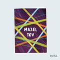 Rite Lite Mazel Tov Counter Card, 12PK E606